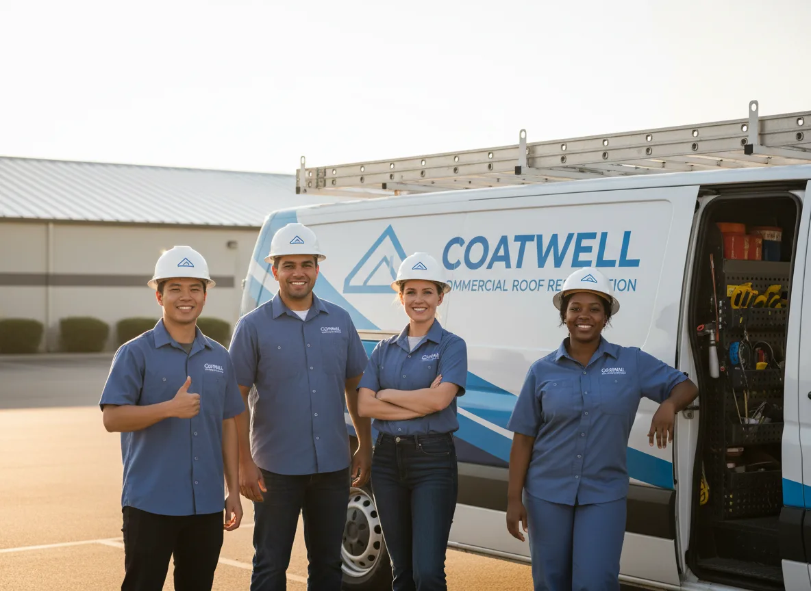 Commercial roof coating company in Tennessee Colony, TX